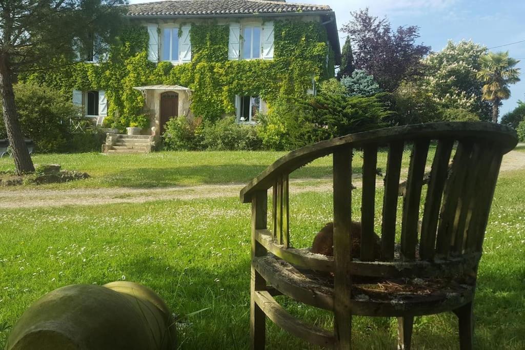 Maison Du 18E De Charme Au Calme Idrac-Respailles Dış mekan fotoğraf